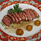 Magret de canard aux mirabelles et pommes de terre sautées en persillade